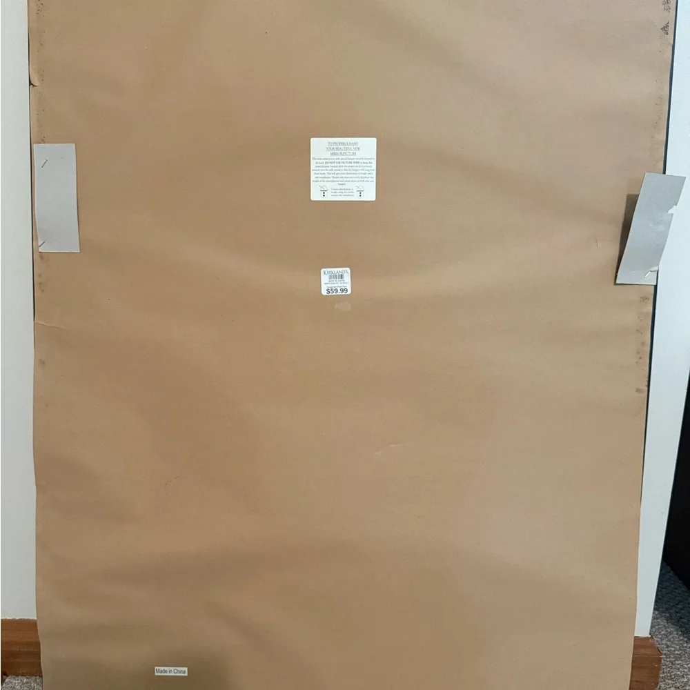 Kirklands Black Framed Wall Mirror